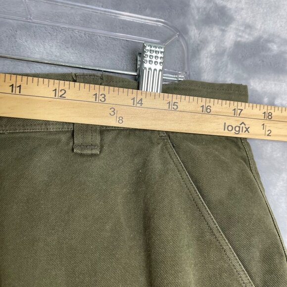 Tommy Bahama Cargo Shorts Green Mens 35 Silk‎ Cotton Preppy Coastal - Picture 6 of 9